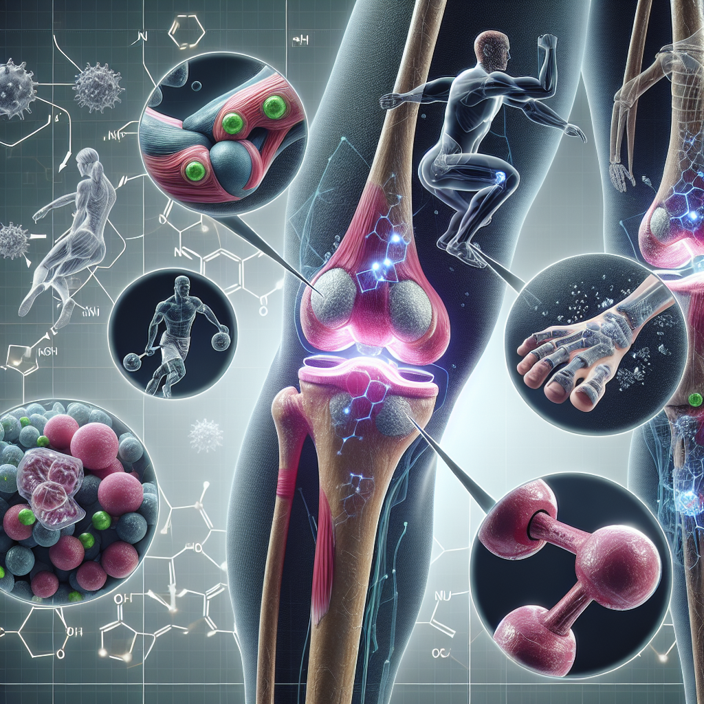 Utilisation des peptides pour soutenir la fonction articulaire pendant un entraînement intensif