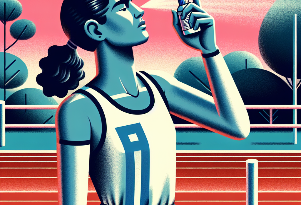 Utilisation des sprays pour le syndrome du nez sec chez les athlètes