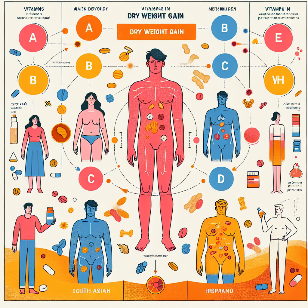 Le rôle des vitamines dans la prise de poids sèche