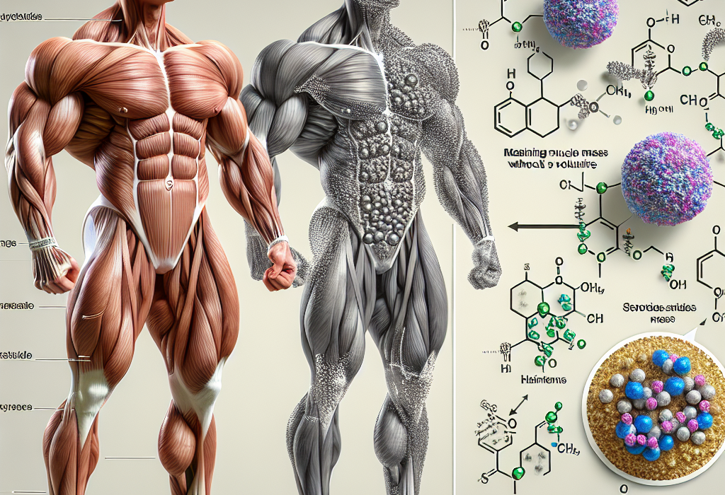 Stéroïdes et maintien de la fraction musculaire sans volume