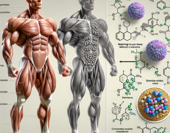 Stéroïdes et maintien de la fraction musculaire sans volume