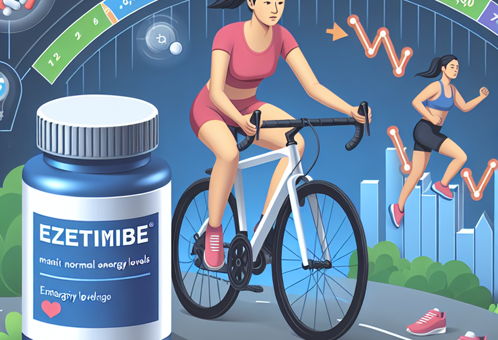 Utilisation de l'ézétimibe pour maintenir un niveau d'énergie normal pendant l'effort Cycle d'entraînement