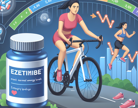 Utilisation de l'ézétimibe pour maintenir un niveau d'énergie normal pendant l'effort Cycle d'entraînement