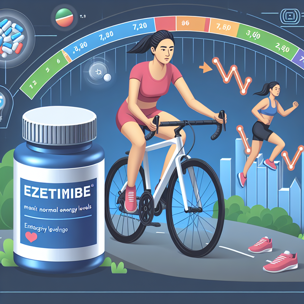 Utilisation de l'ézétimibe pour maintenir un niveau d'énergie normal pendant l'effort Cycle d'entraînement